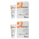 Kit com 2 - Blephagel Gel Higiene Olhos 40G + 100 Compressas - Envio Imediato