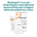 Kit com 2 - Blephagel Gel Higiene Olhos 40G + 100 Compressas - Envio Imediato