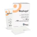 Kit com 2 - Blephagel Gel Higiene Olhos 40G + 100 Compressas - Envio Imediato